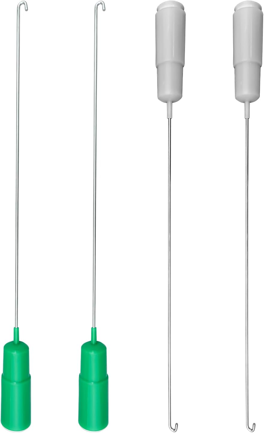 4 Pcs Washer Suspension Rod Kit Replace WH16X26910 WH16X26911 WH16X24144 WH16X24145 Fit for GE Hotpoint GTW490ACJ1WW GTW680BSJ6WS GTW500ASN4WS Top Loading Washing Machines