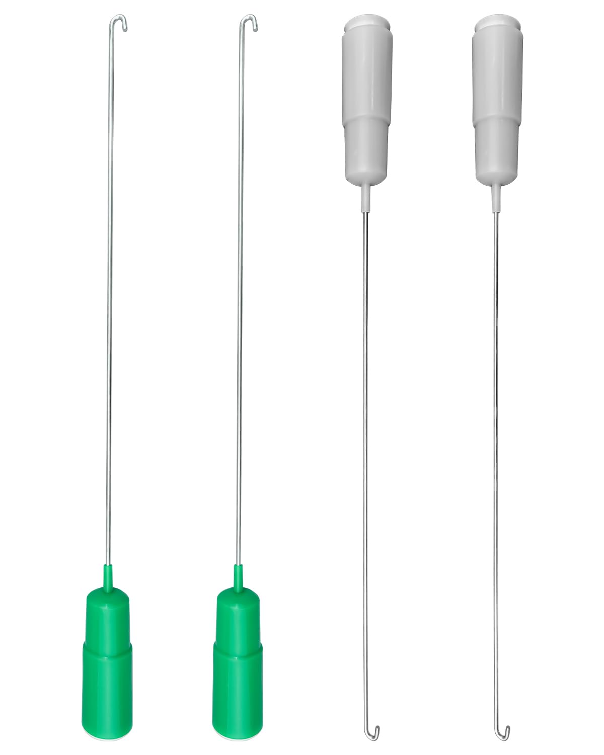 Condition photo showing New/Like New for 4 pcs washer suspension rod kit replace wh16x26910 wh16x26911 wh16x24144 wh16x24145 fit for ge hotpoint gtw490acj1ww gtw680bsj6ws gtw500asn4ws top loading washing machines