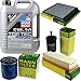 Produktbild QR-PARTS 69385176 Filter Set Inspektionspaket 5 Liter Motoröl Top Tec 4600 5W-30 MANN-FILTER Innenraumfilter Kraftstofffilter Luftfilter Ölfilter