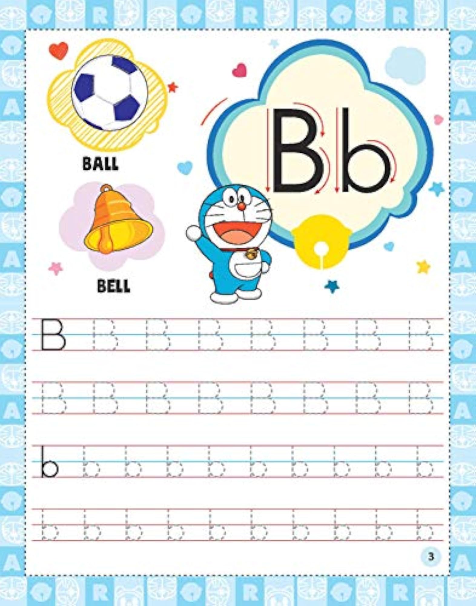 Doraemon Alphabets Activity Book