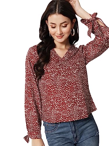 Image of KOTTY Women's Trendy Cotton Top for Girls and Women