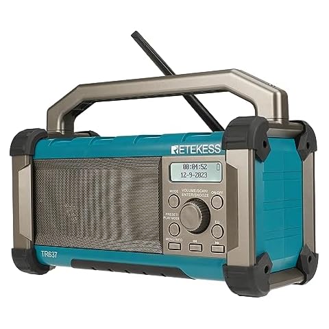Retekess TR637 Radio de Chantier Cover