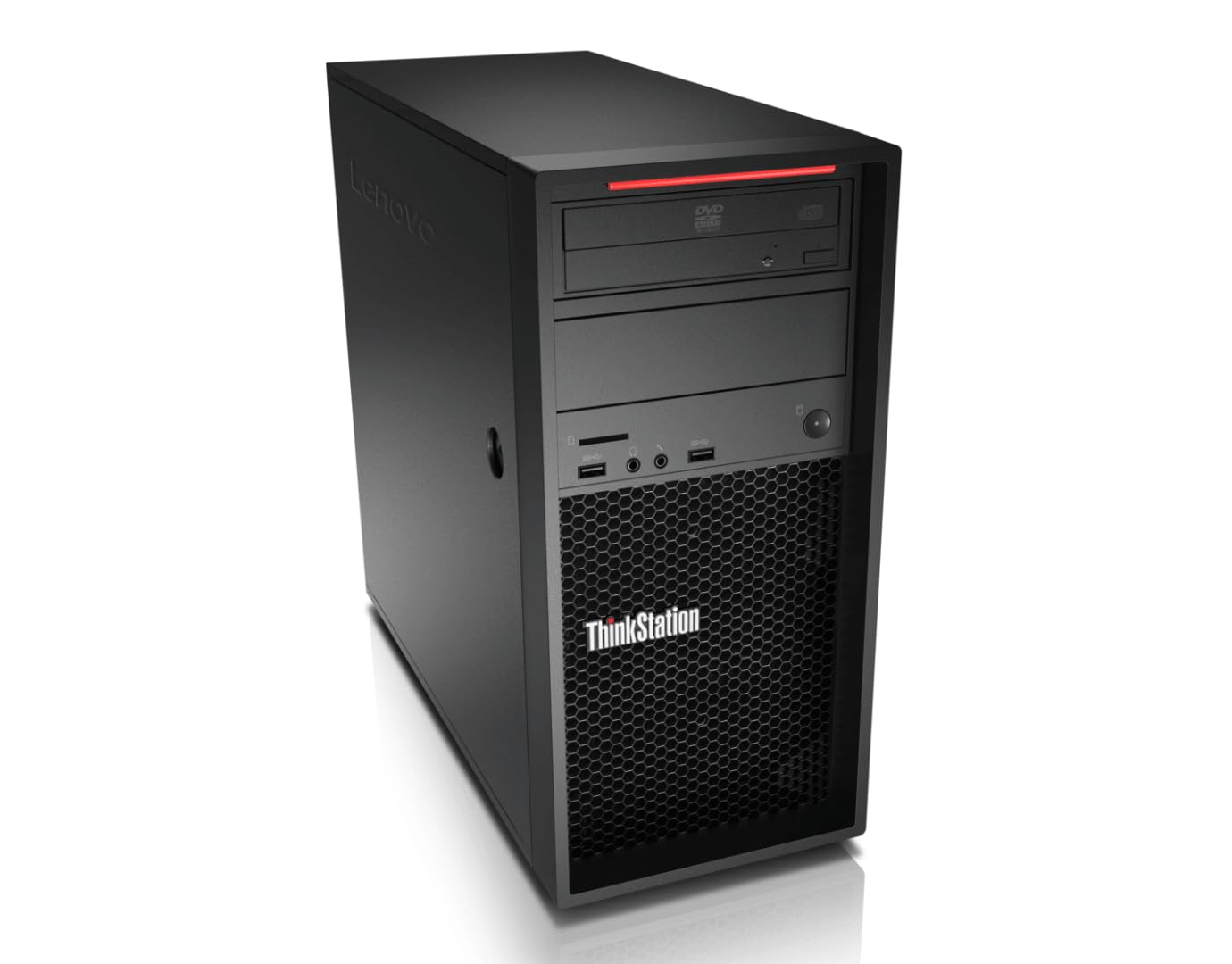 Lenovo ThinkStation P520c Intel Xeon W-2102 512GB SSD Festplatte 16GB Speicher Windows 11 Pro Nvidia GeForce GTX 1070 Workstation Tower Computer PC (Generalüberholt)