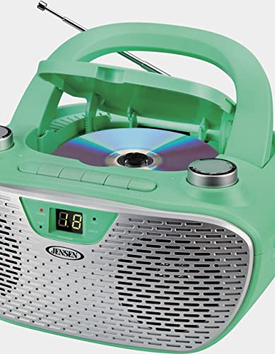 Jensen CD-485-GR Cd-485 1-Watt Portable Stereo Cd Player With Am/Fm Radio thumb #1