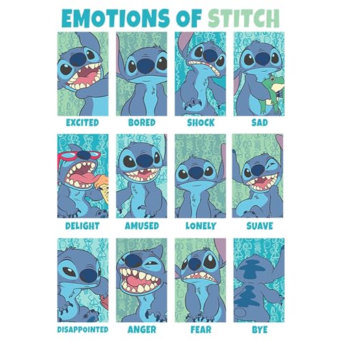Image of Disney Girls' Stitch Emotion