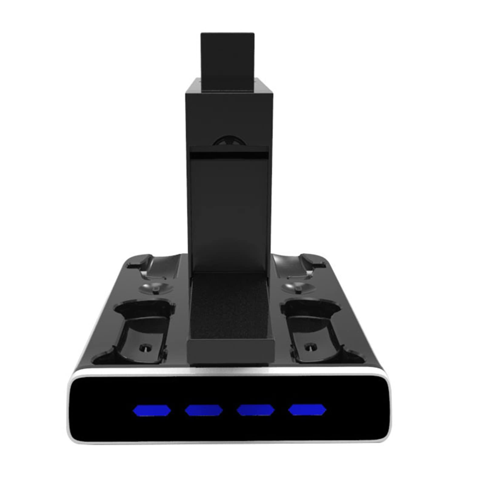Controller-Ladestation mit VR-Headset-Display-Ständer, Controller-Ladestation & LED-Anzeigen, kompakte Größe Headset-Ständer Ladegerät