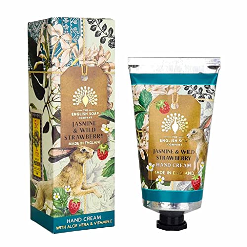 Die English Soap Company, Jubiläums-Handcreme, Vitaminreich, Jasmin & Wilde Erdbeere, 75 ml Die English Soap Company, Jubiläums-Handcreme, Vitaminreich, Jasmin & Wilde Erdbeere, 75 ml