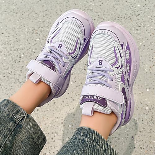 IWIHMIV Boys Tennis Sneakers Girls Outdoor Casual Breathable Sports Athletic Shoes Non Slip Kids Running Sneakers4