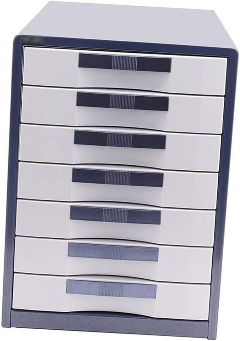 BIZOLE Desktop Storage Box with Drawers Desktop File