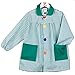 KLOTTZ - Grembiule da bambina, a righe Verde 3