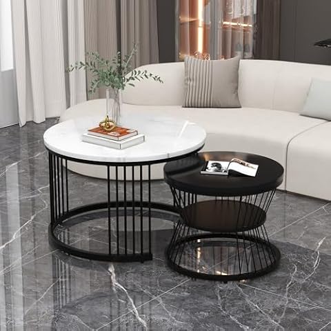 Tables basses rondes Merax Cover
