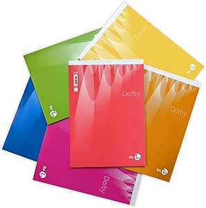 Blocco Notes Derby BM BeMore - Confezione Da 10 Pezzi, Formato A4, Carta 60g/m², Rigatura 5mm - Foto 13