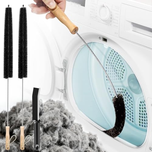 Holikme 2-Pack Stainless Steel Lint Brush