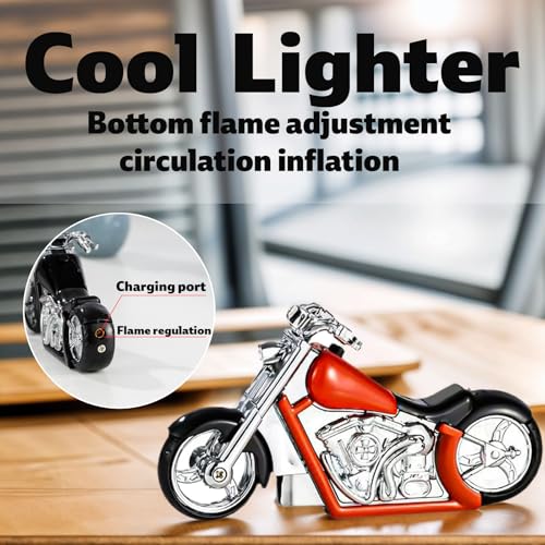 Encendedor Cool Torch resistente al viento recargable miniatura 6