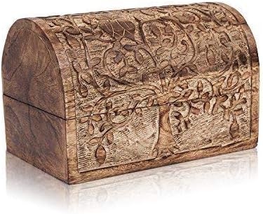 Boîte Secrète De Compartiment Boîte En Bois Faite à La Main