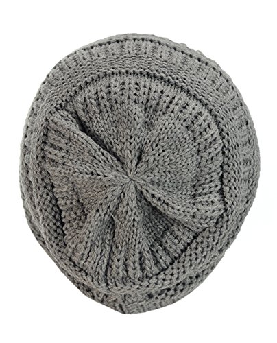 Image of Cambridge Select Thick Slouchy Knit Oversized Beanie Cap Hat