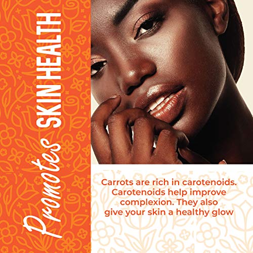 image for Herbaila Carrot Powder, 16oz, Pure, Dried, Supercolor Powder, Smoothie