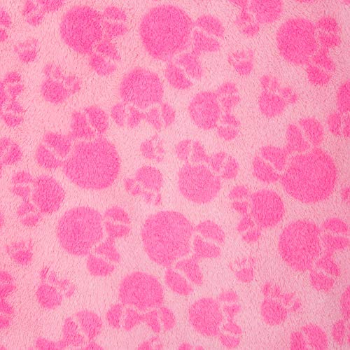 Disney Minnie Mouse Pink Zip Fleece Jacket for Kids - Multi2