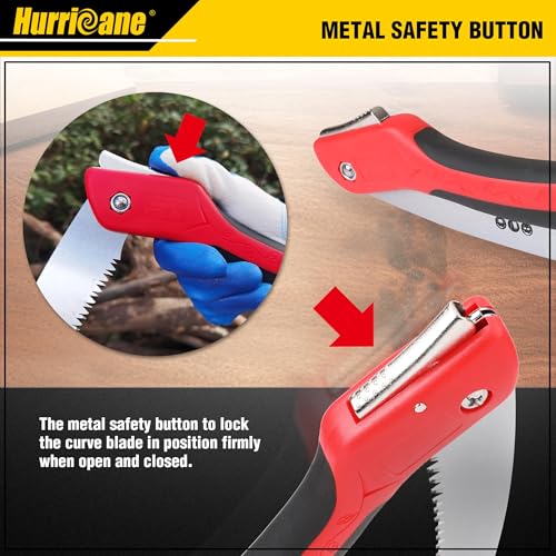 Hurricane Folding Hand Saw, 10 Inch Pruning Saw thumb #2