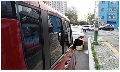Gotoshop Car Secondary View Mirror Side Blind Spot Rear View Mirror For Car Bus Taxi #TOP6