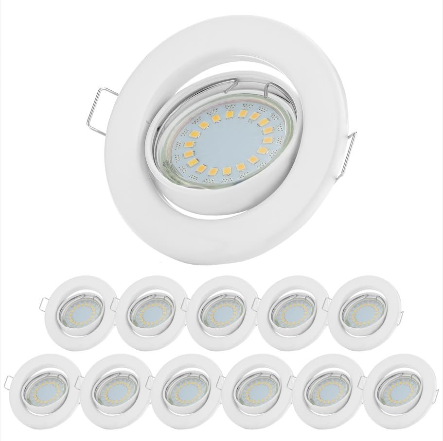 Sweet LED Einbaustrahler Goldfarbig Deckenspot GU10 Produktbild-Vorschau 10