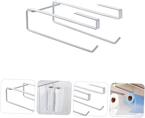 Miniatura 9 de Soporte para toallas de pared para baño, cocina, diseño moderno y ahorro de espacio