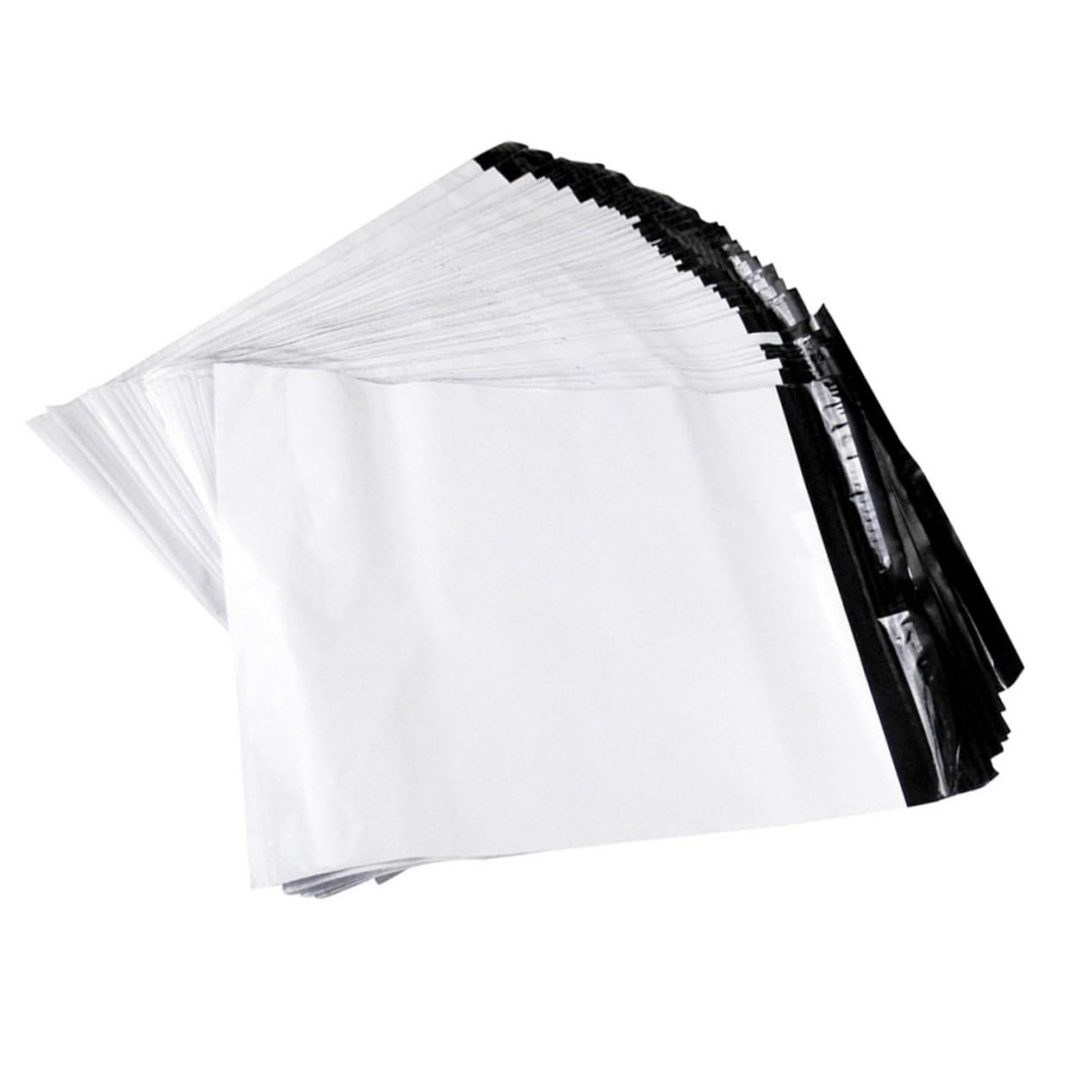 MAGICLULU 100 Pièces Enveloppe Plastique Auto-scellante Sac Postal Épais Lot De Sac Expédition Résistant à Usure Et Imperméable