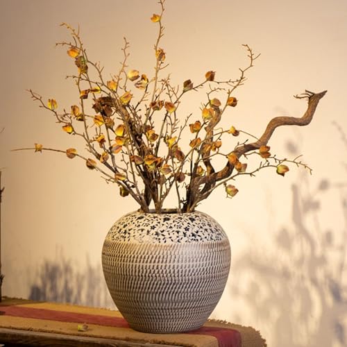Vase décoratif pour étagère et décoration de hall d'entrée
