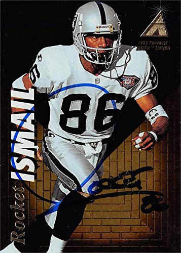 Amazon.com: Topps Raghib Ismail Rocket Autographed Football Card