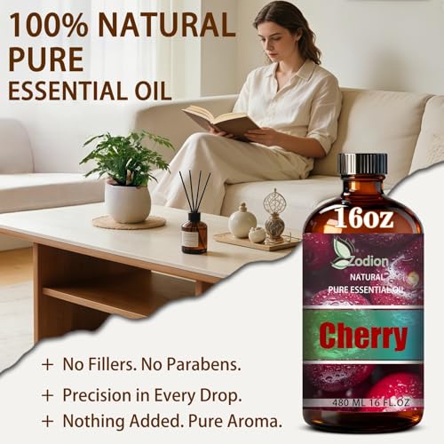 Aceite Esencial de Cereza y Rosa 16 Fl Oz miniatura 3