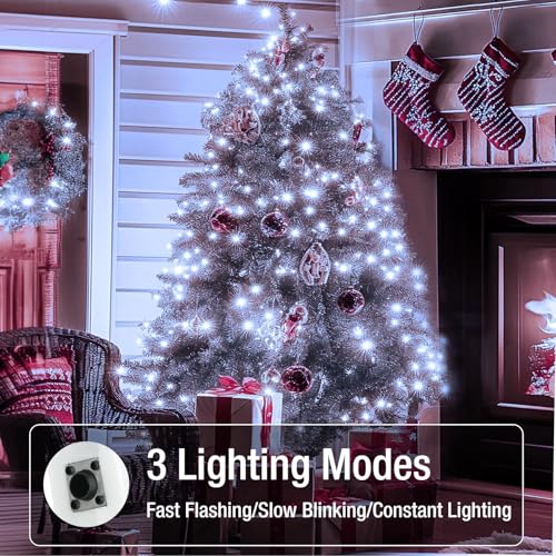 Image of 10 Pack Fairy Lights Battery Operated - 7ft 20 Led Twinkle Lights 3 Modes, Bulk Mini String Lights Waterproof for Mason Jars Vases DIY Party Wedding Decoration Christmas -Cool White