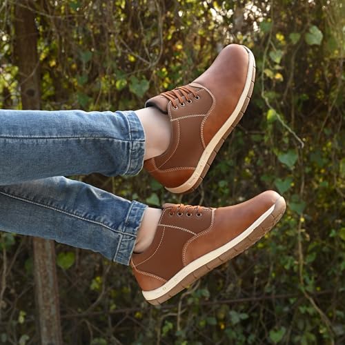 Image of Vellinto AEROFLEX Casual /Semi-Formal Derby ll Stylish, Durable, Lightweight Mocassin Shoes