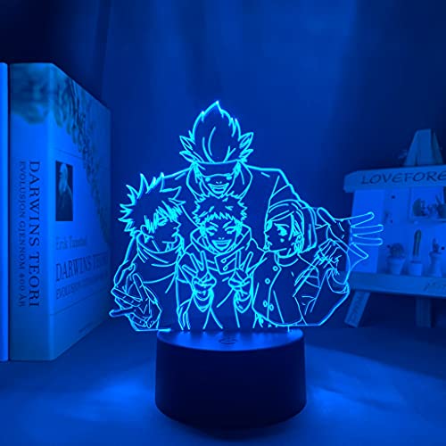 Anime Lamp Satoru Gojo Team Light Jujutsu Kaisen