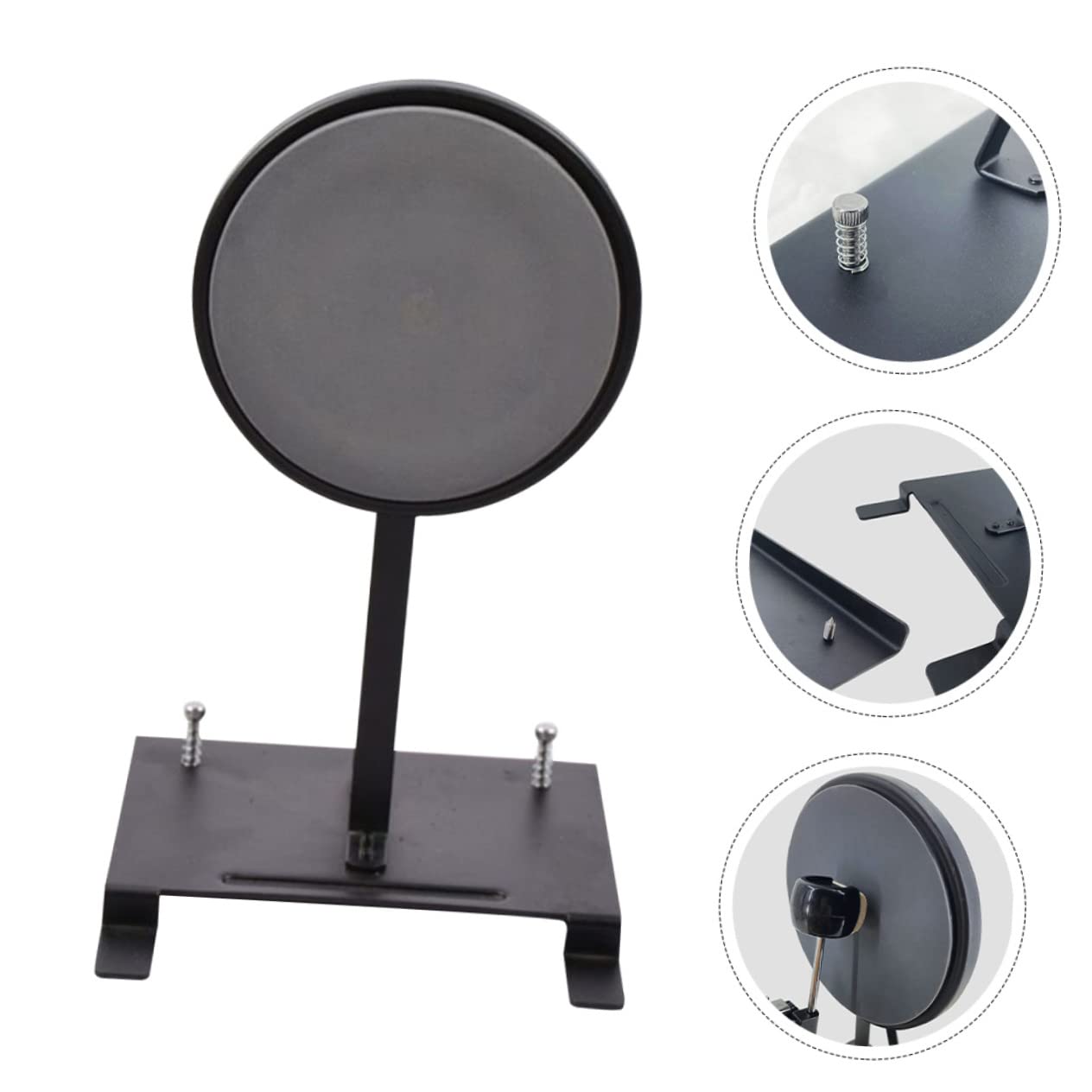 Toyvian Pad Di Pratica Per Batteria Con Pedale Doppio Kick Drum Pedal Per Allenamento E Sviluppo Tecnica Strumento Leggero E Portatile Per Pratiche Silenziose E Controllo Preciso Della Grancassa