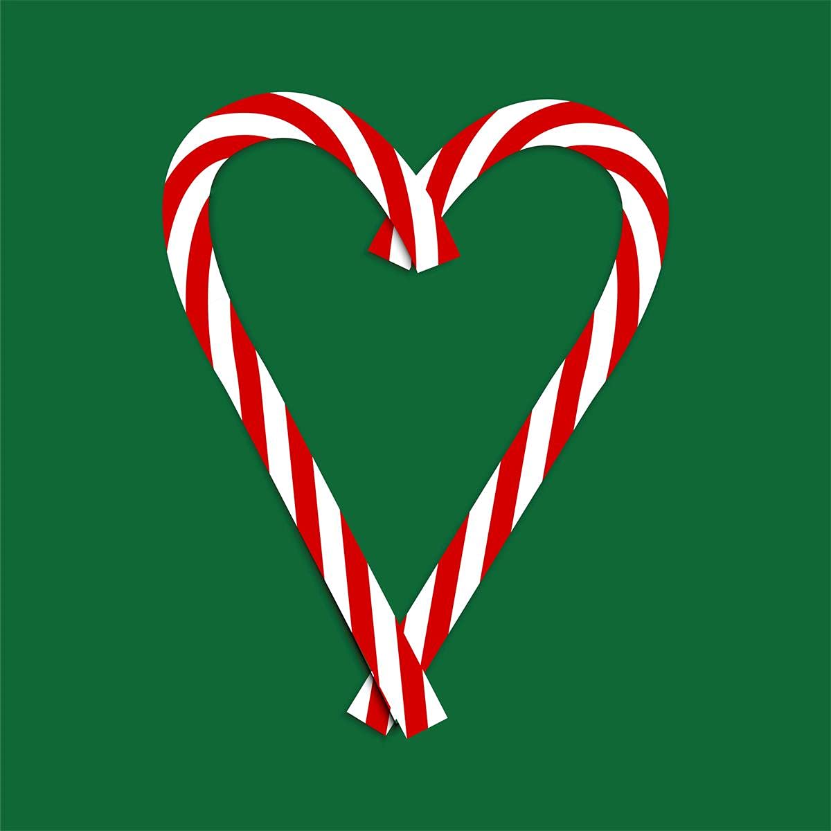Hamlet Candy canes rouge et blanc tubo de 72