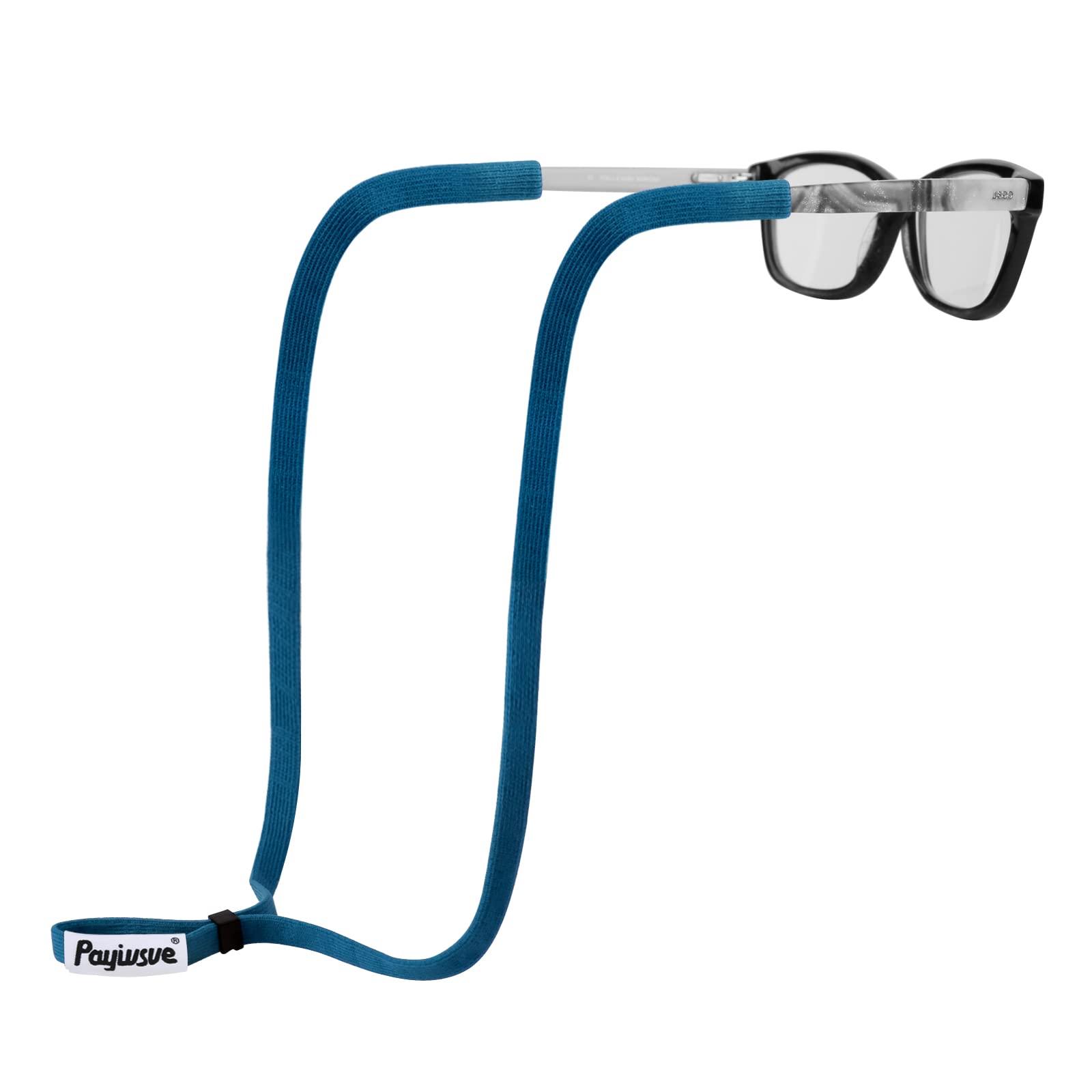 Payivsve Correa para gafas deportivas con tapón ajustable, cordón antideslizante para gafas para correr, acampar, ir de excursión