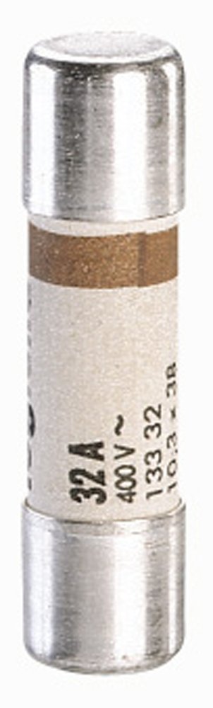 Legrand 32A Slow-Blow Ceramic Cartridge Fuse, 10 x 38mm