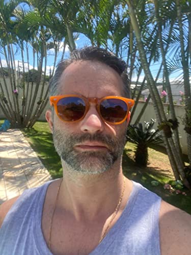 Óculos de Sol Cali Caramelo UV400 + Case - Vopoo
