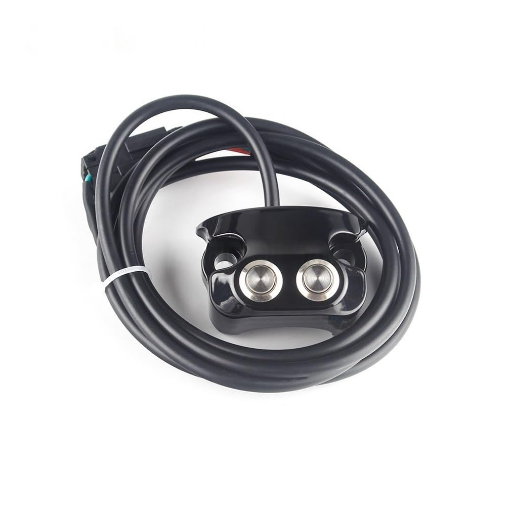 Botones Manillar ON-Off Interruptor Interruptor Control Suspensión Neumática para Manillar 1'' Y 25 Mm 2 Botones para Sportster 883 1200 XL para Dyna Street Glide V-Rod