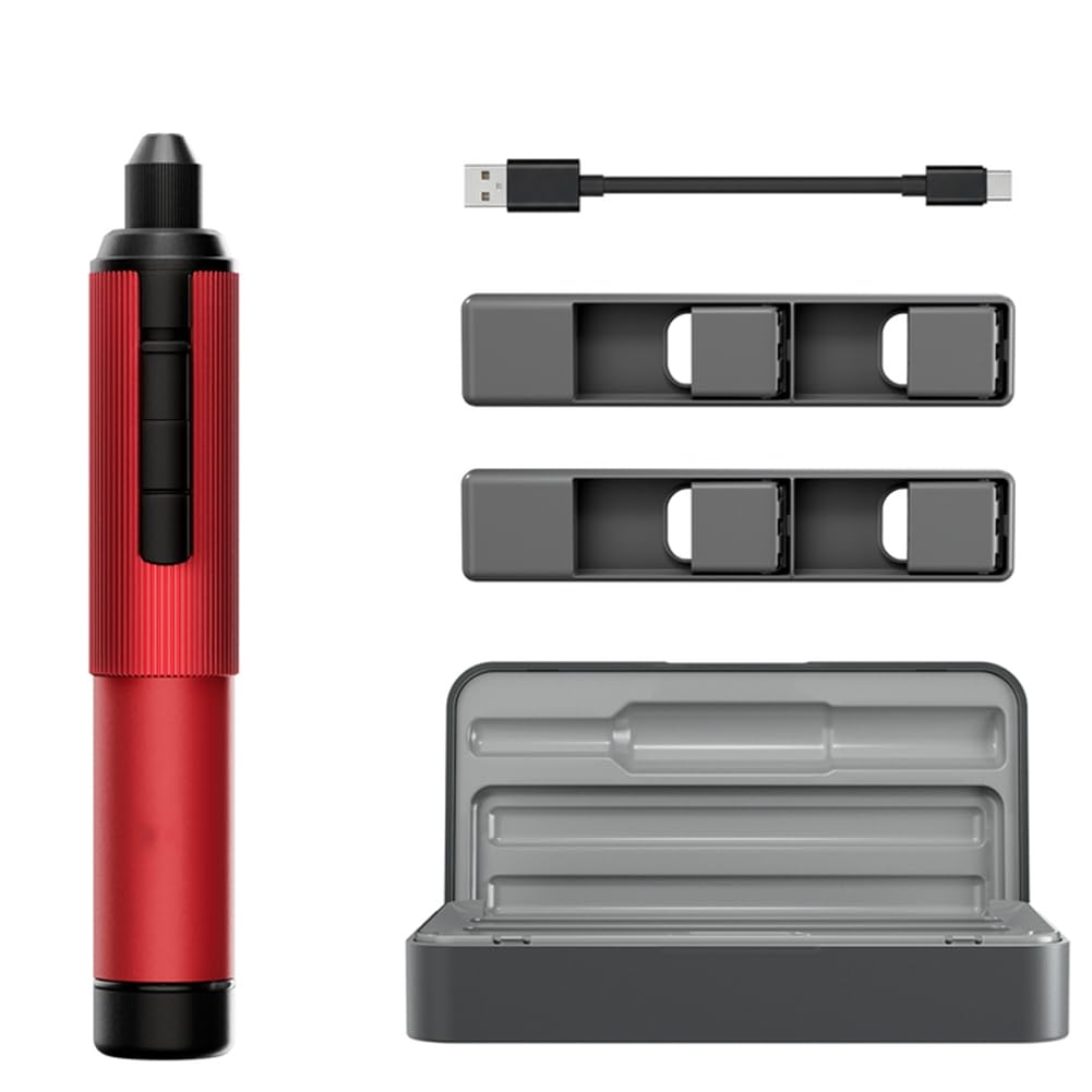 Kit de Herramientas de Destornillador, Taladro Eléctrico, Taladro de Plástico y Metal Blando.
