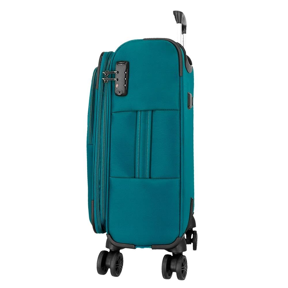 Movom Atlanta Maleta Fabricada en Poliéster Cierre TSA 4 Ruedas expandible 3cm Equipaje de Mano de Joumma Bags