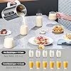 Macchina per Latte di Soia e Noci 1,2L, Latte di Mandorla e Avena con 12 Lame, Latte Vegetale Veloce in 5 Minuti, Autopulente, Timer 24h & Mantieni Caldo, Display LED, Uso Domestico e Familiare