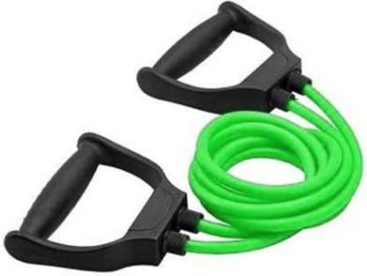 AKP Double Toning Resistance Tube Heavy Quality Exercise Band for Stretching, Full Body Workout, Home Gym and Toning for Men and Women (Green) (B09SCNT147) Amazon Price History, Amazon Price Tracker
