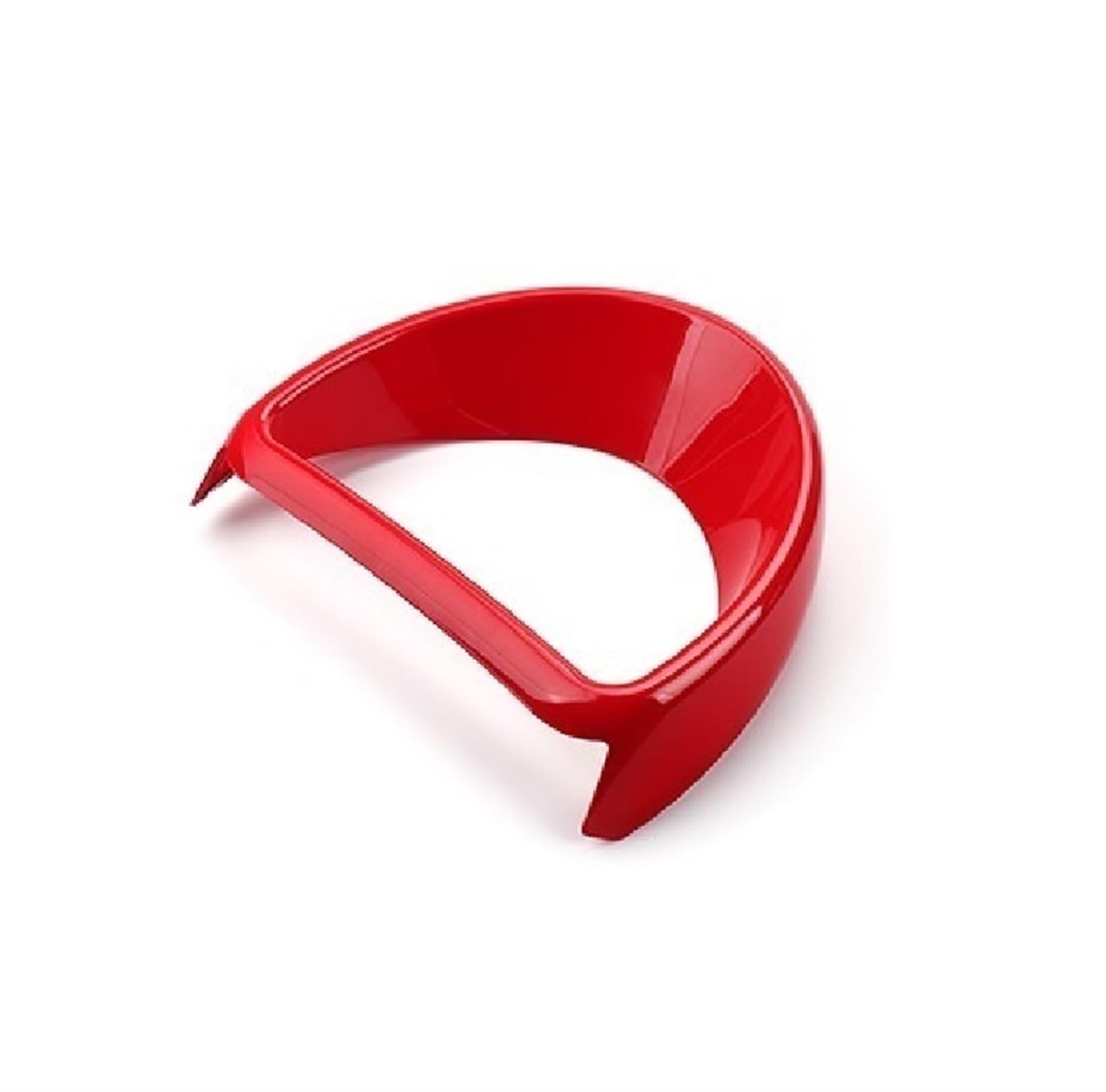Interior Decorative Car Dashboard Sticker Speedometer Fuel Gauge Frame for Smart for Fortwo 453 for Forfour Automotive Parts(Red)