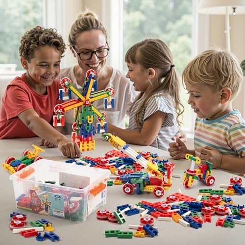 Cossy STEM Building Toys for Kids - Fun and Educational Building Blocks