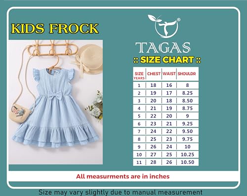 Image of Tagas Girls' Dress||Princess Birthday Party Dress | Comfortable & Stylish Kids Wear| PartFrock for Kids |