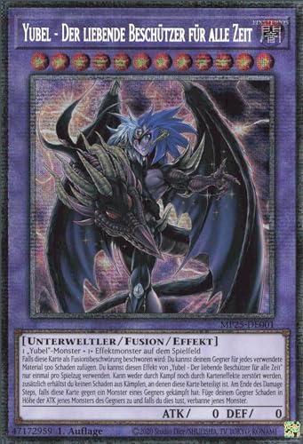 Yubel - Der liebende Beschützer für alle Zeit MP25-DE001 Starlight Rare Deutsch Boosterfrisch 1. Auflage - 2025 Mega-Pack Tin - mit ReCollectibles-Versandschutz - für Yu-Gi-Oh!