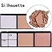 Pure Vie 132 Color All in one Makeup Gift Set including 94 Highly Pigmented Shimmer and Matte Eyeshadow palette, 12 Concealer, 12 Lip Gloss, 3 Face Powder, 3 Blush, 3 Contour Shade, 5 Eyebrow powder#1