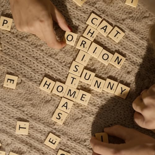 2000 piezas letras de madera para manualidades miniatura 6