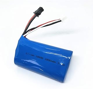 HJ 7.4V(3.7x2) 15C 1500mAh Li-ion SM2P Plug High Rate Battery for UDI U12A Syma S033G Q1 Borong 6088T Tianke H101 Qingsong 8019 8004 RC High Spped Toy Boat Car Plane